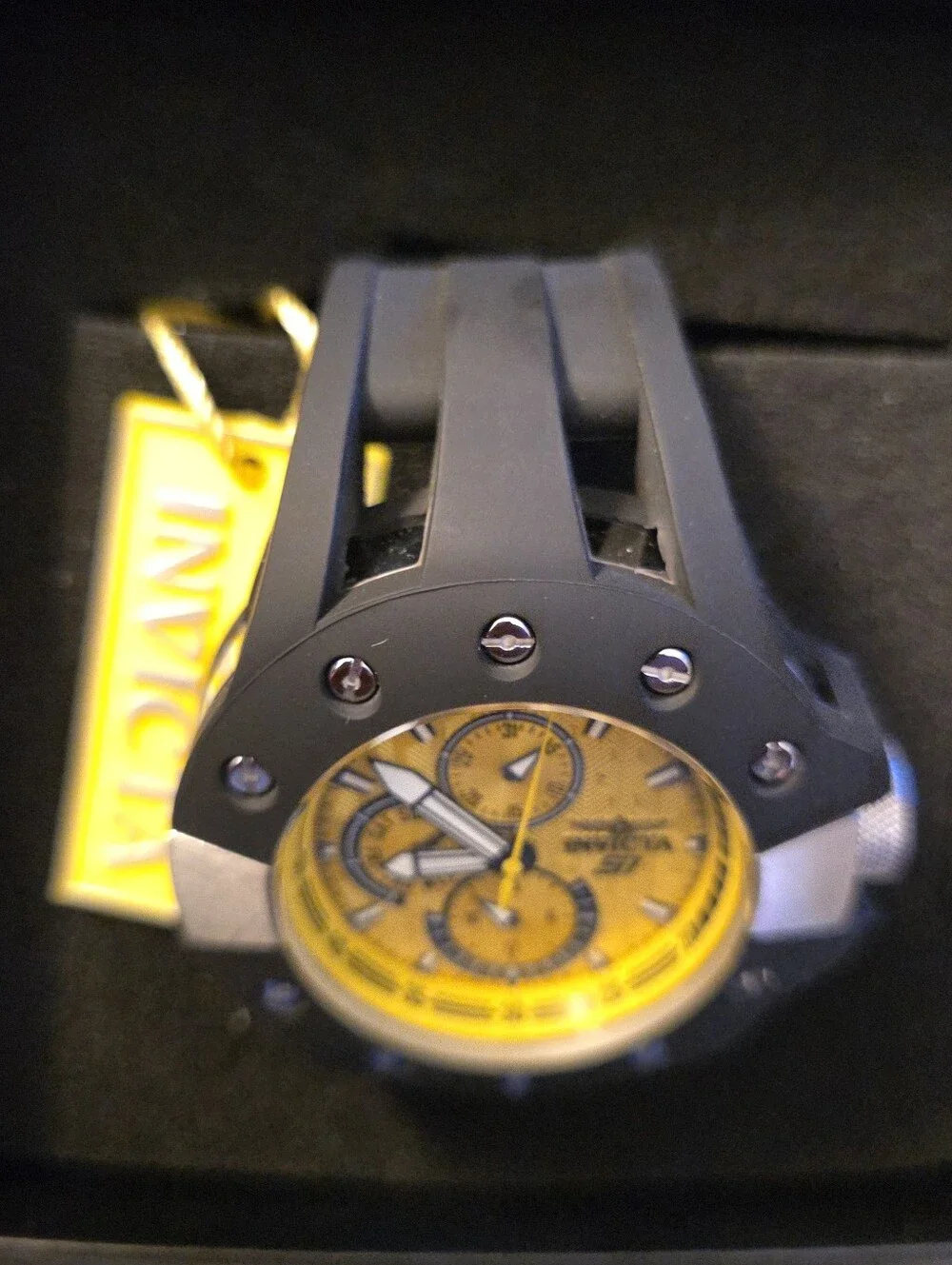 336.  Invicta S1 Rally Splitter Men's Watch - 49mm. Black (48120)